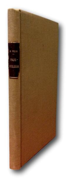 ELEMENTI DI PALEOFITOLOGIA