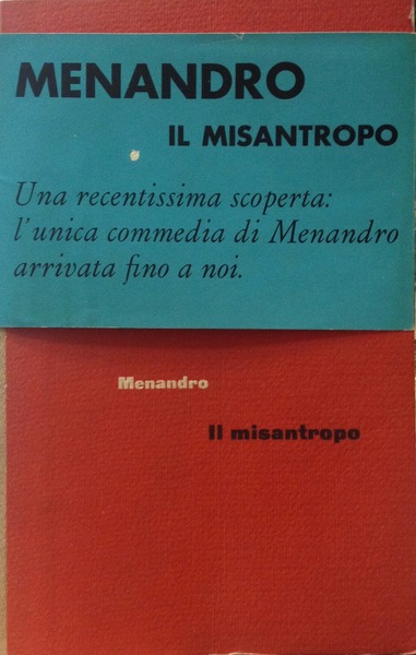 IL MISANTROPO