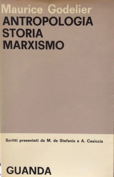 ANTROPOLOGIA STORIA MARXISMO