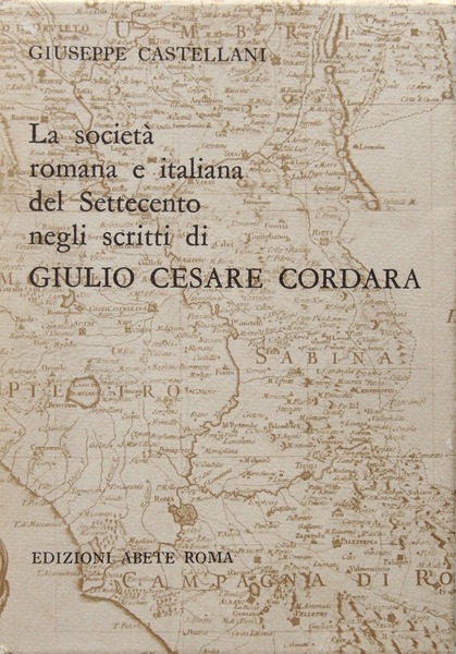 LA SOCIETË ROMANA E ITALIANA DEL SETTECENTO NEGLI SCRITTI DI …