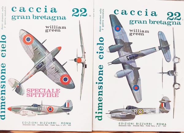 CACCIA-GRAN BRETAGNA. Parte 1a - parte 2a; Speciale Spitfire.
