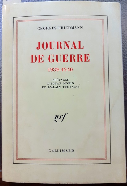 JOURNAL DE GUERRE 1939-1940.,