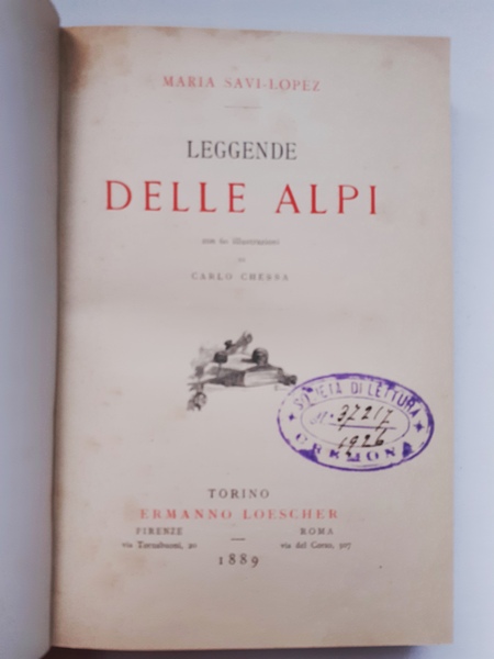 LEGGENDE DELLE ALPI.,