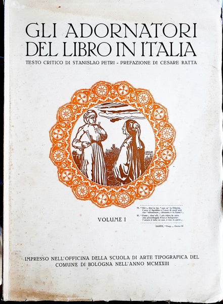 GLI ADORNATORI DEL LIBRO IN ITALIA. TESTO CRITICO DI STANISLAO …