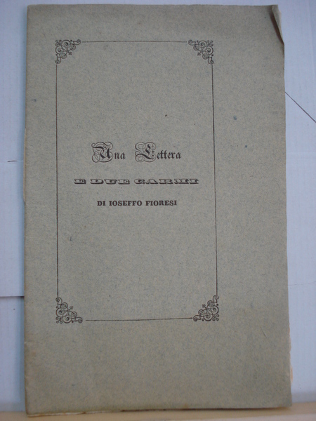 PER ESULTANZA ALTISSIMA DEL DIVO PRINCIPE REGNANTE PIO IX UNA …