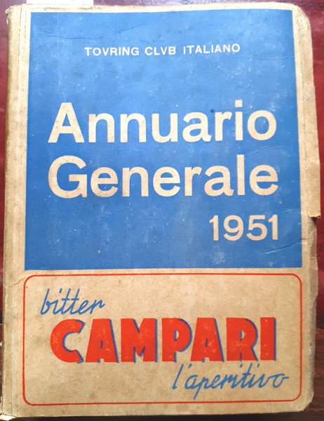 ANNUARIO GENERALE 1951.,