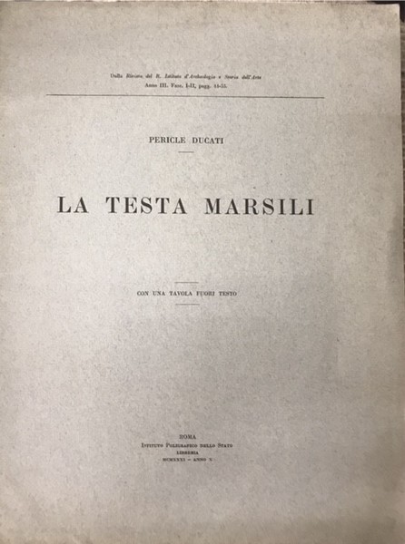 LA TESTA MARSILI.