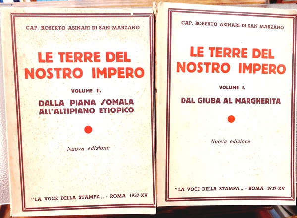 LE TERRE DEL NOSTRO IMPERO. Volume I: DAL GIUBA AL …