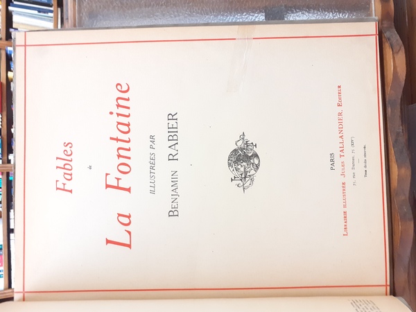 FABLES de LA FONTAINE.,