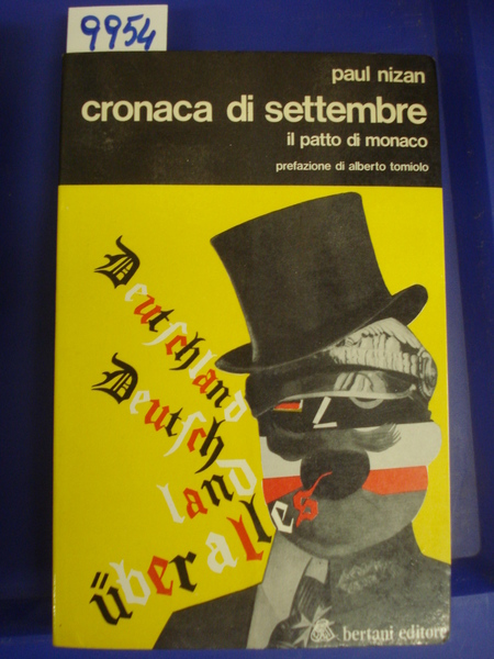 CRONACA DI SETTEMBRE: IL PATTO DI MONACO.