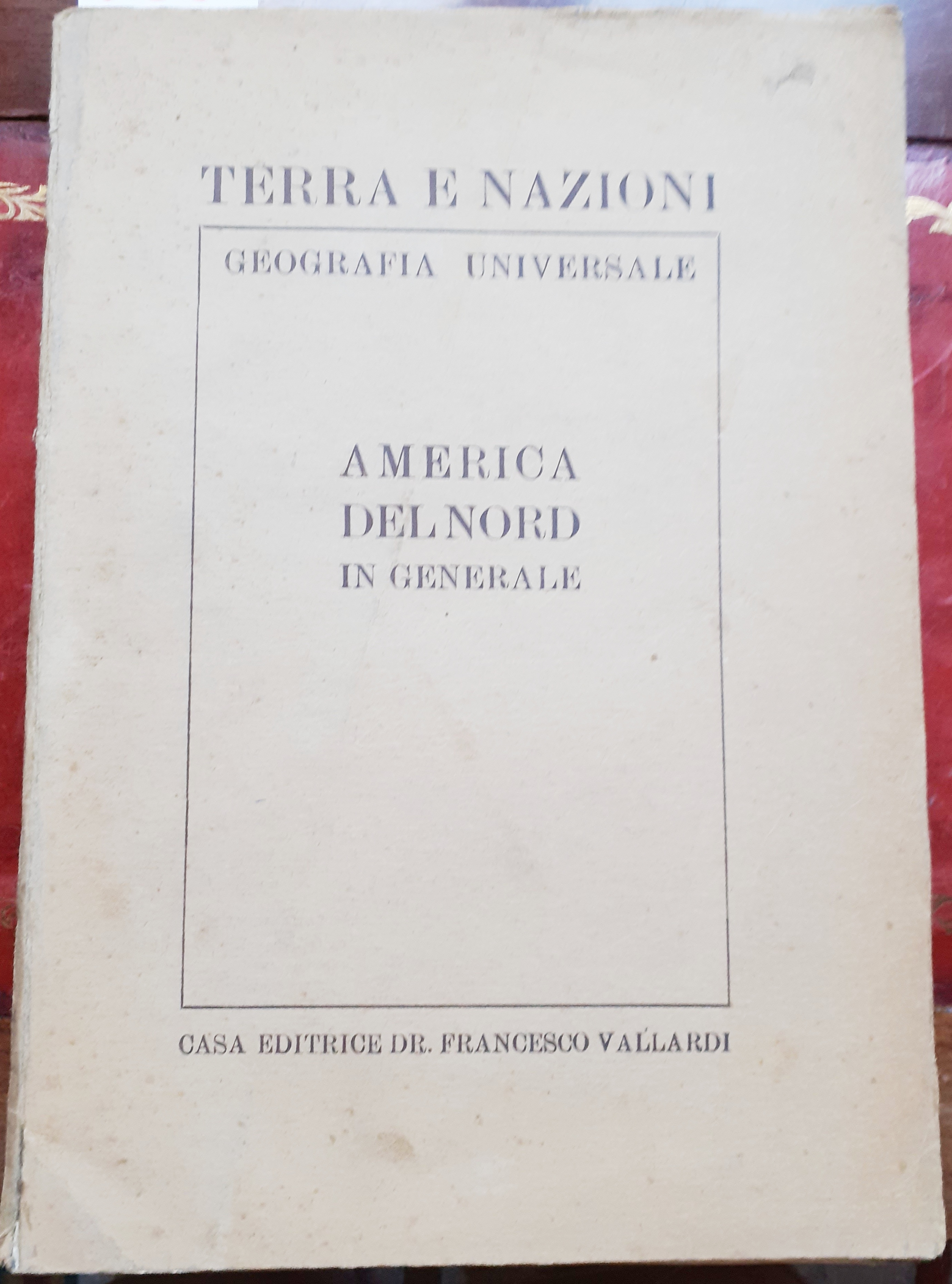 AMERICA DEL NORD IN GENERALE E CANADA'.