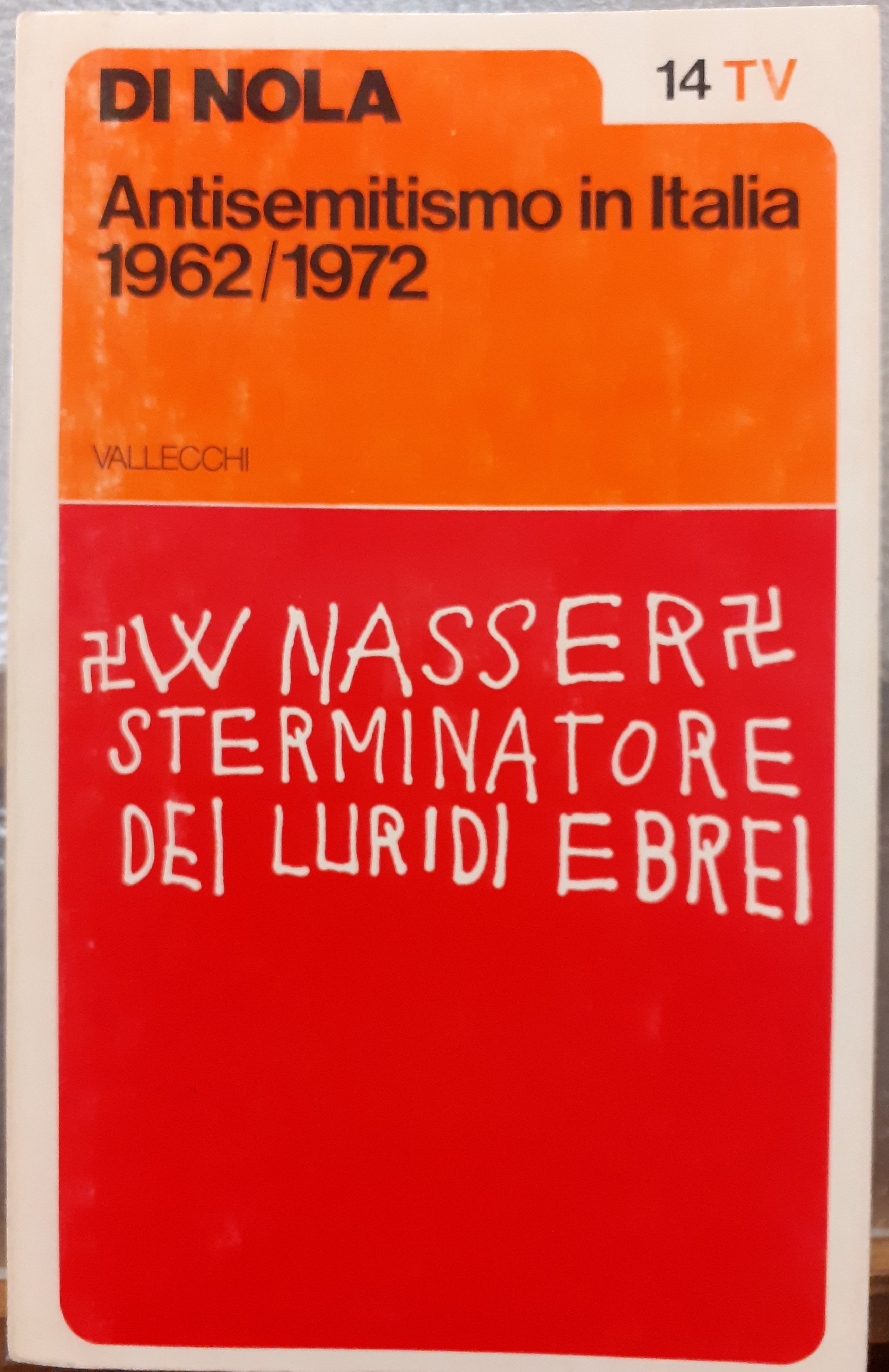 ANTISEMITISMO IN ITALIA 1962-1972.