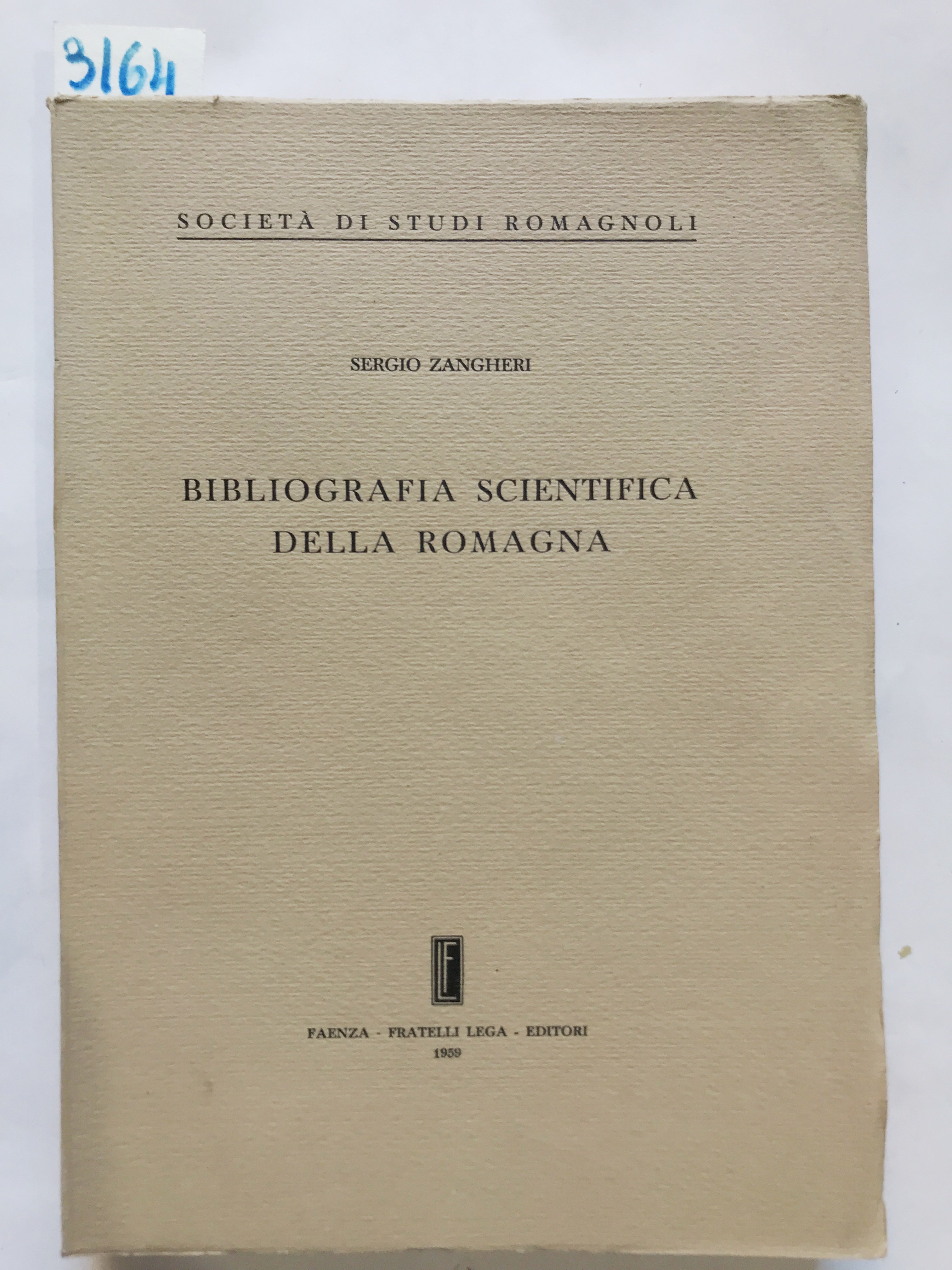 BIBLIOGRAFIA SCIENTIFICA DELLA ROMAGNA.