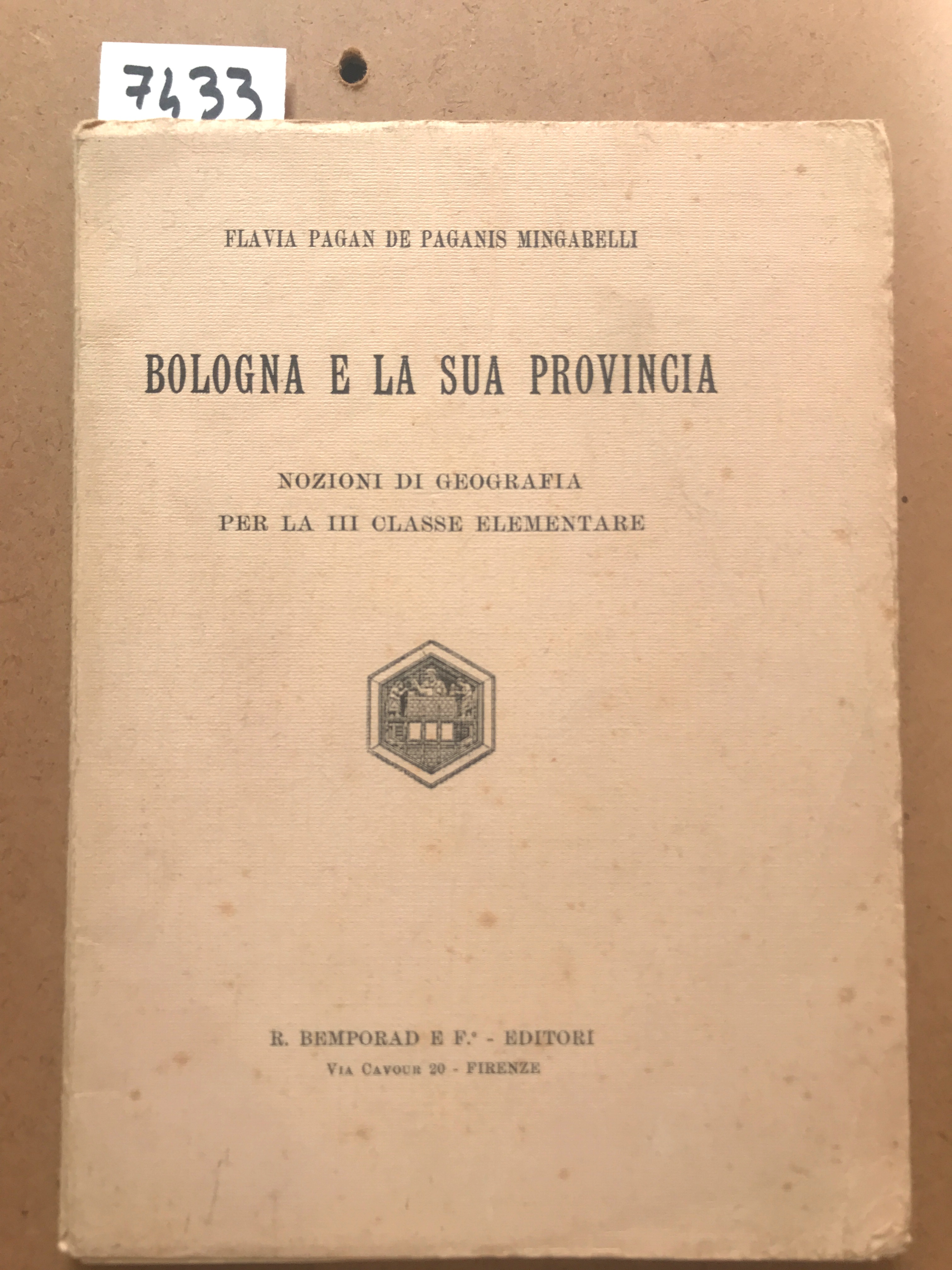 BOLOGNA E LA SUA PROVINCIA: NOZIONI DI GEOGRAFIA PER LA …