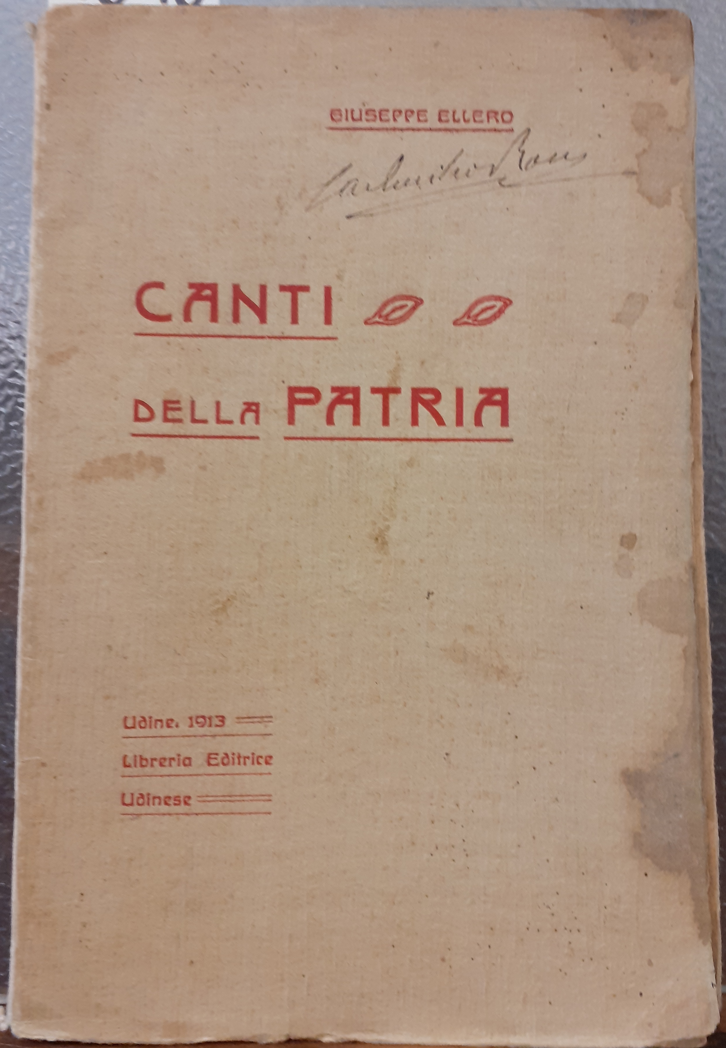 CANTI DELLA PATRIA.