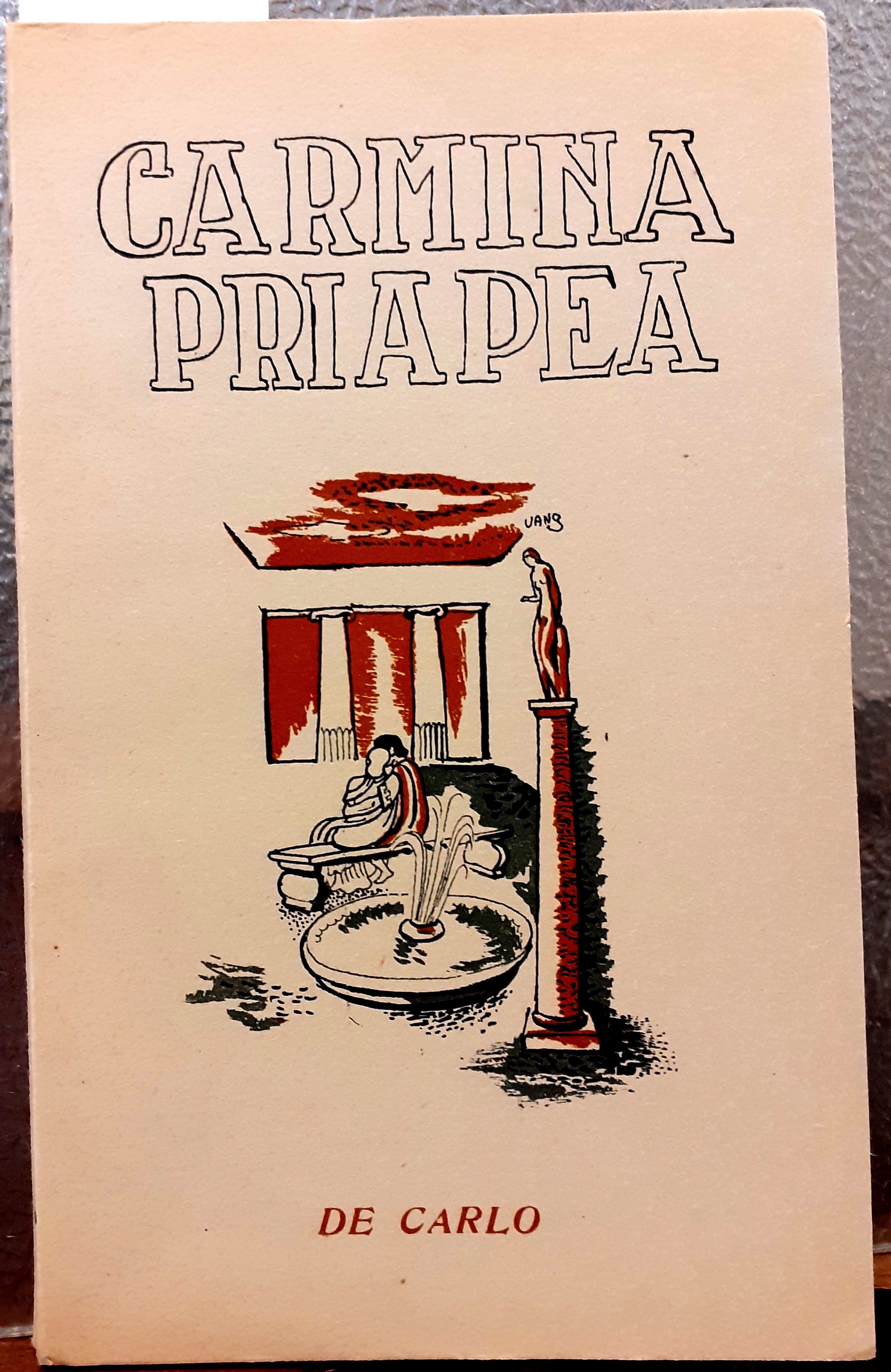 CARMINA PRIAPEA, nella traduzione di Giovanni Bach.