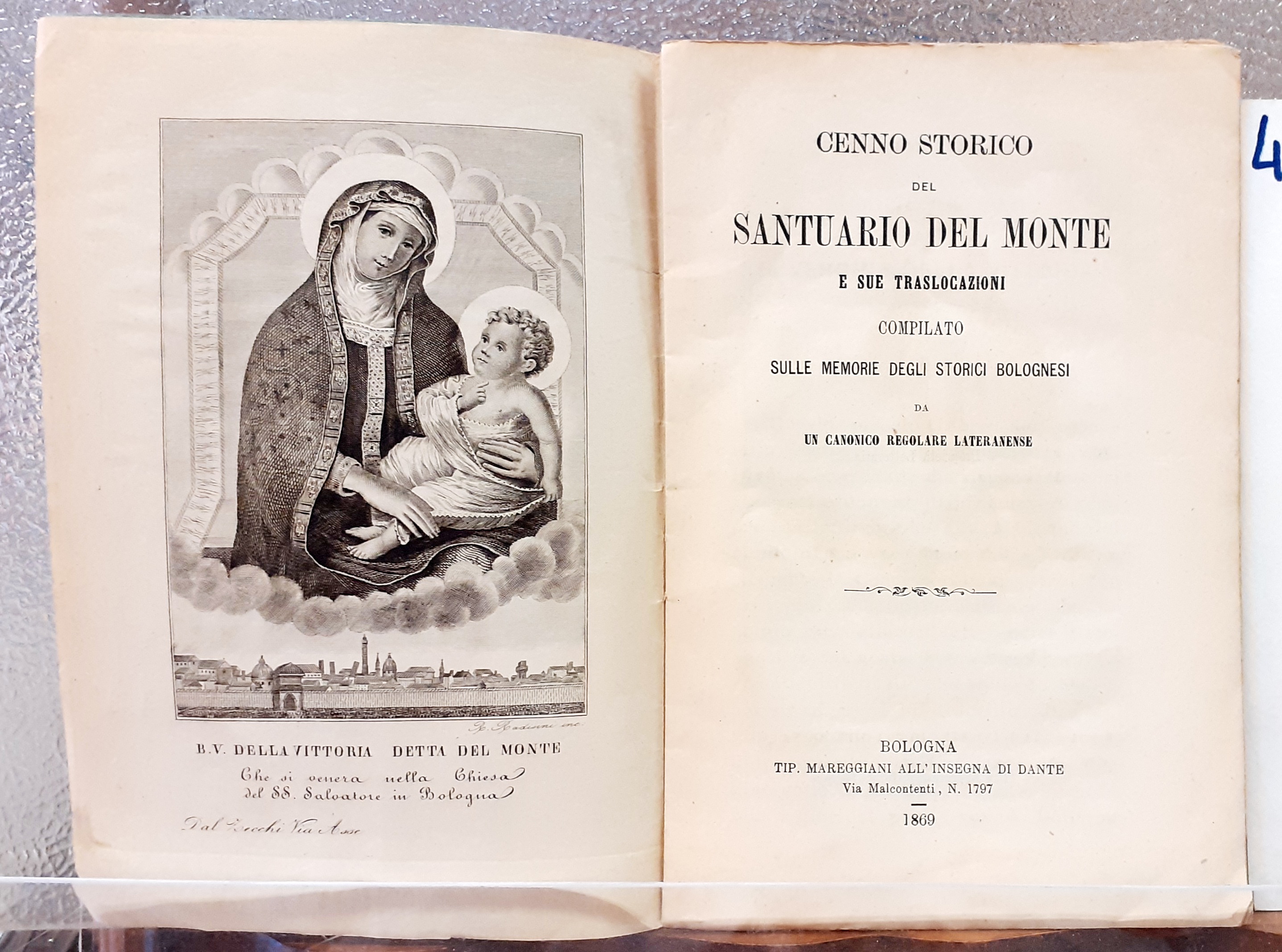 CENNO STORICO DEL SANTUARIO DEL MONTE E SUE TRASLOCAZIONI COMPILATO …