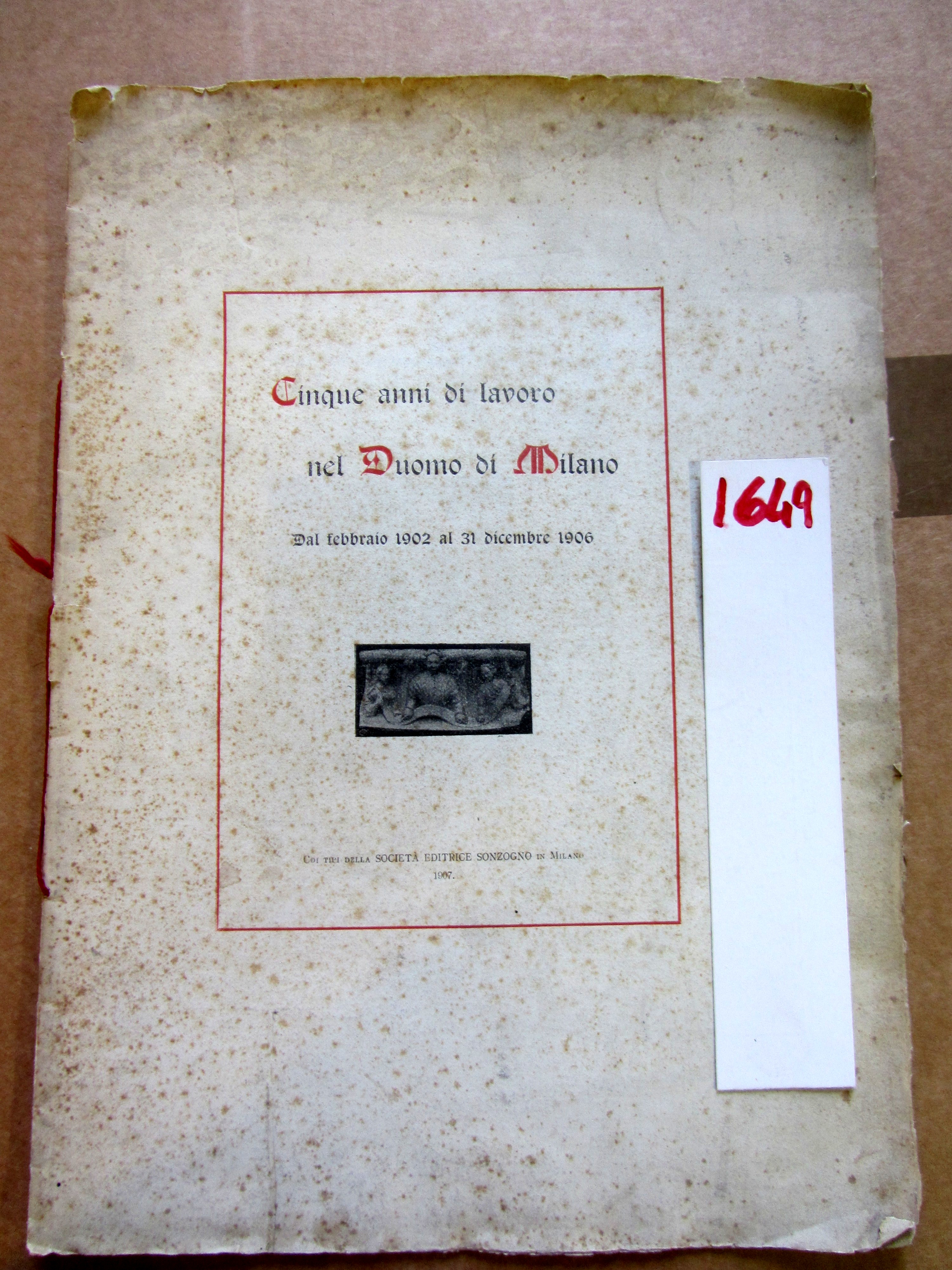CINQUE ANNI DI LAVORO NEL DUOMO DI MILANO, DAL FEBBRAIO …