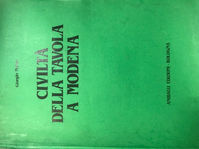 CIVILTA' DELLA TAVOLA A MODENA.,