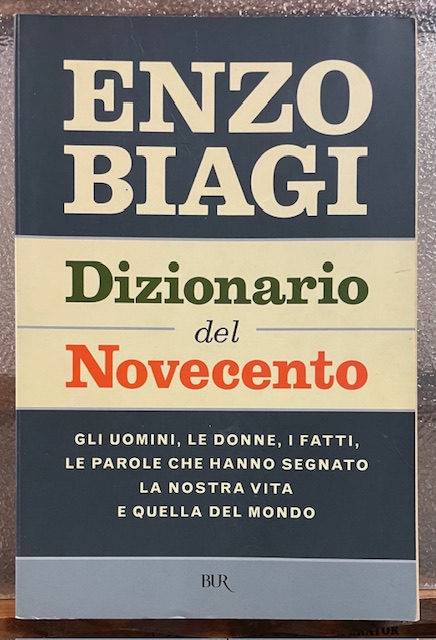 DIZIONARIO DEL NOVECENTO.