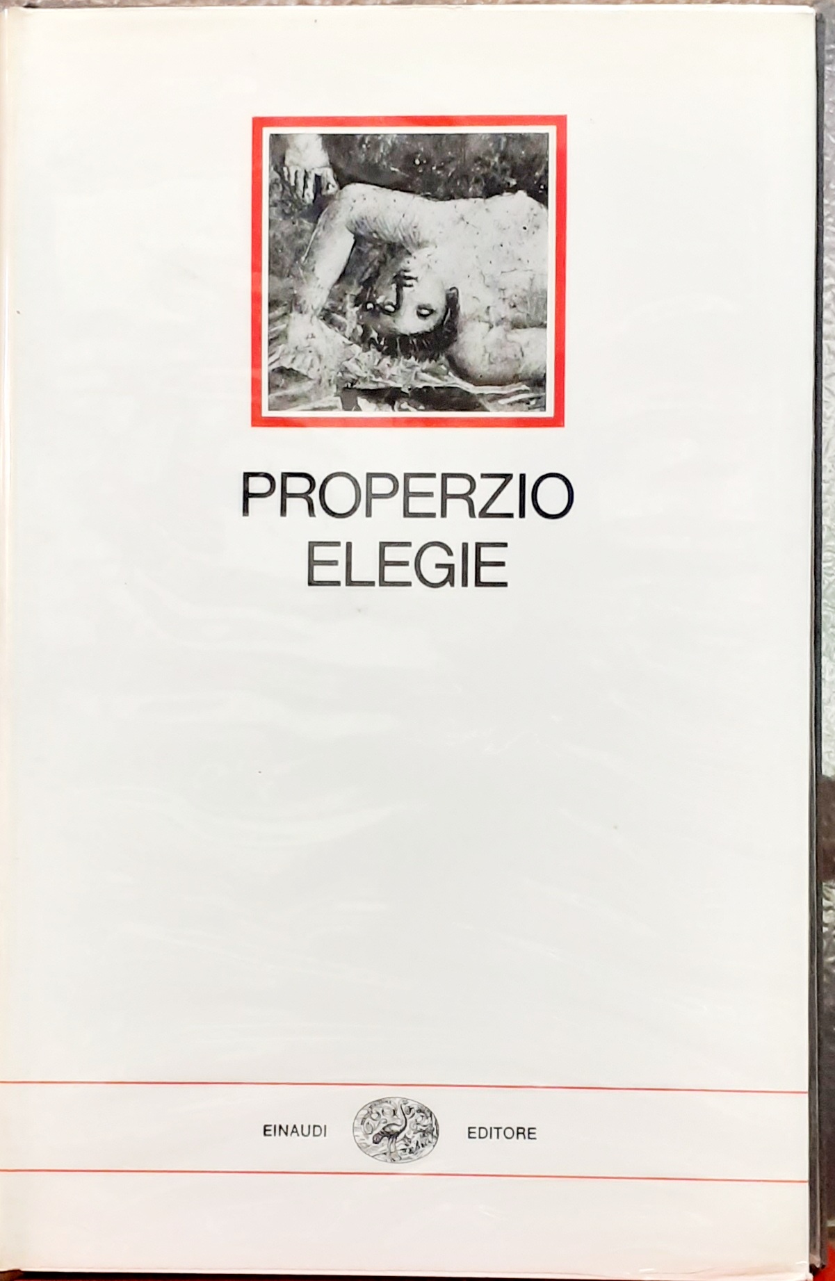 ELEGIE. Traduzione e note di Gabriella Leto; con un saggio …
