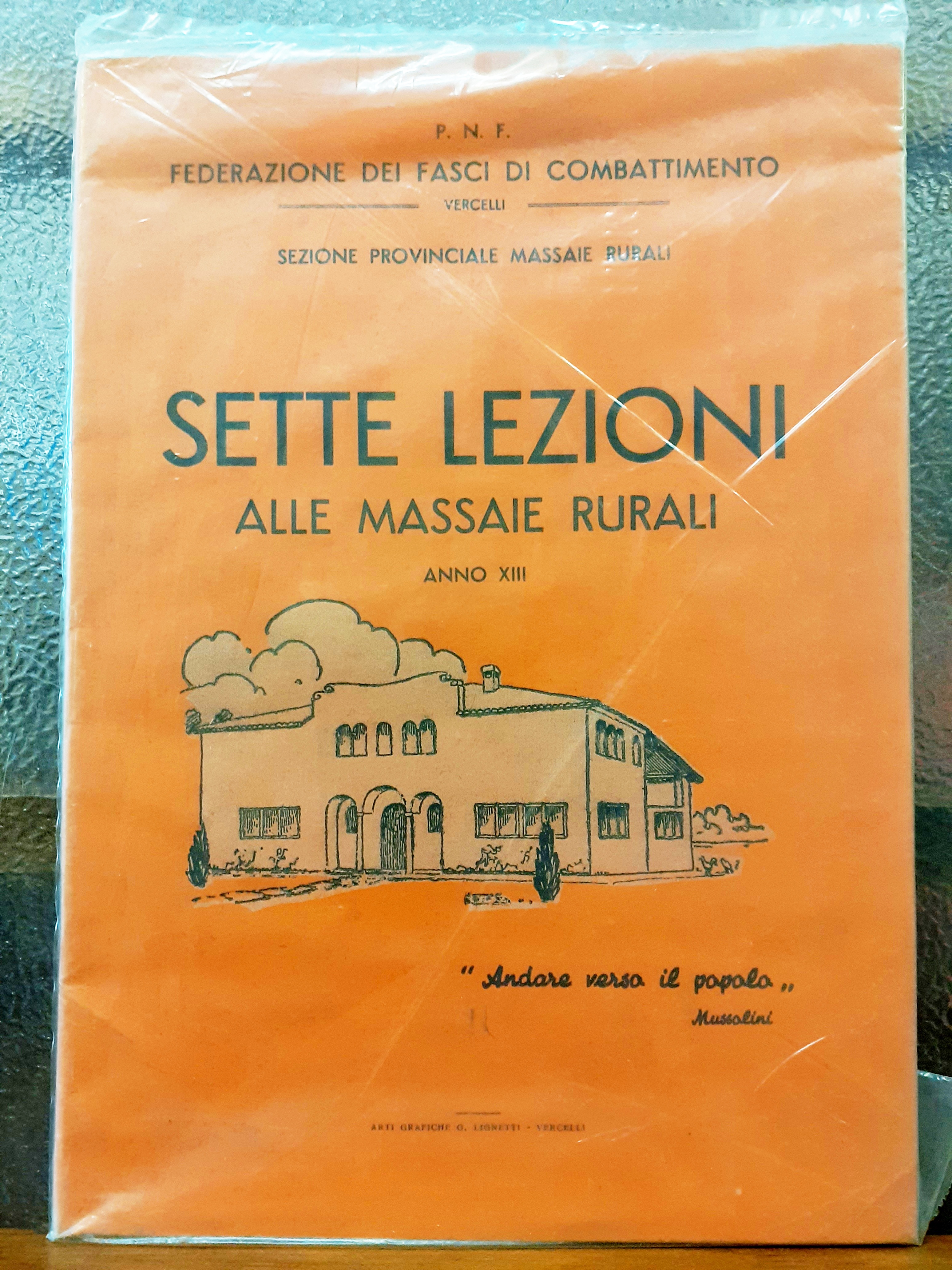 FEDERAZIONE DEI FASCI DI COMBATTIMENTO - VERCELLI - SEZIONE PROVINCIALE …