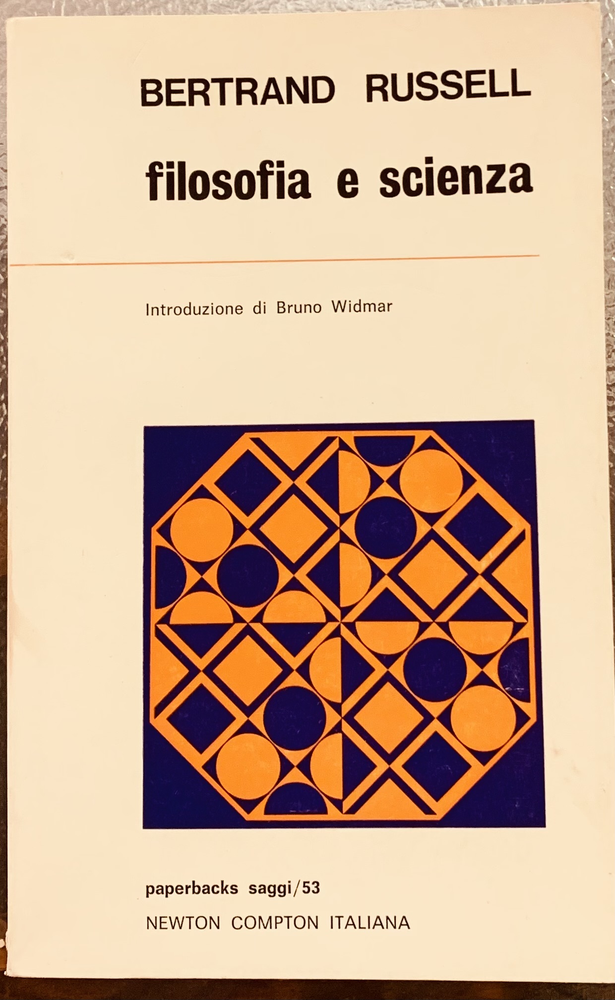 FILOSOFIA E SCIENZA.