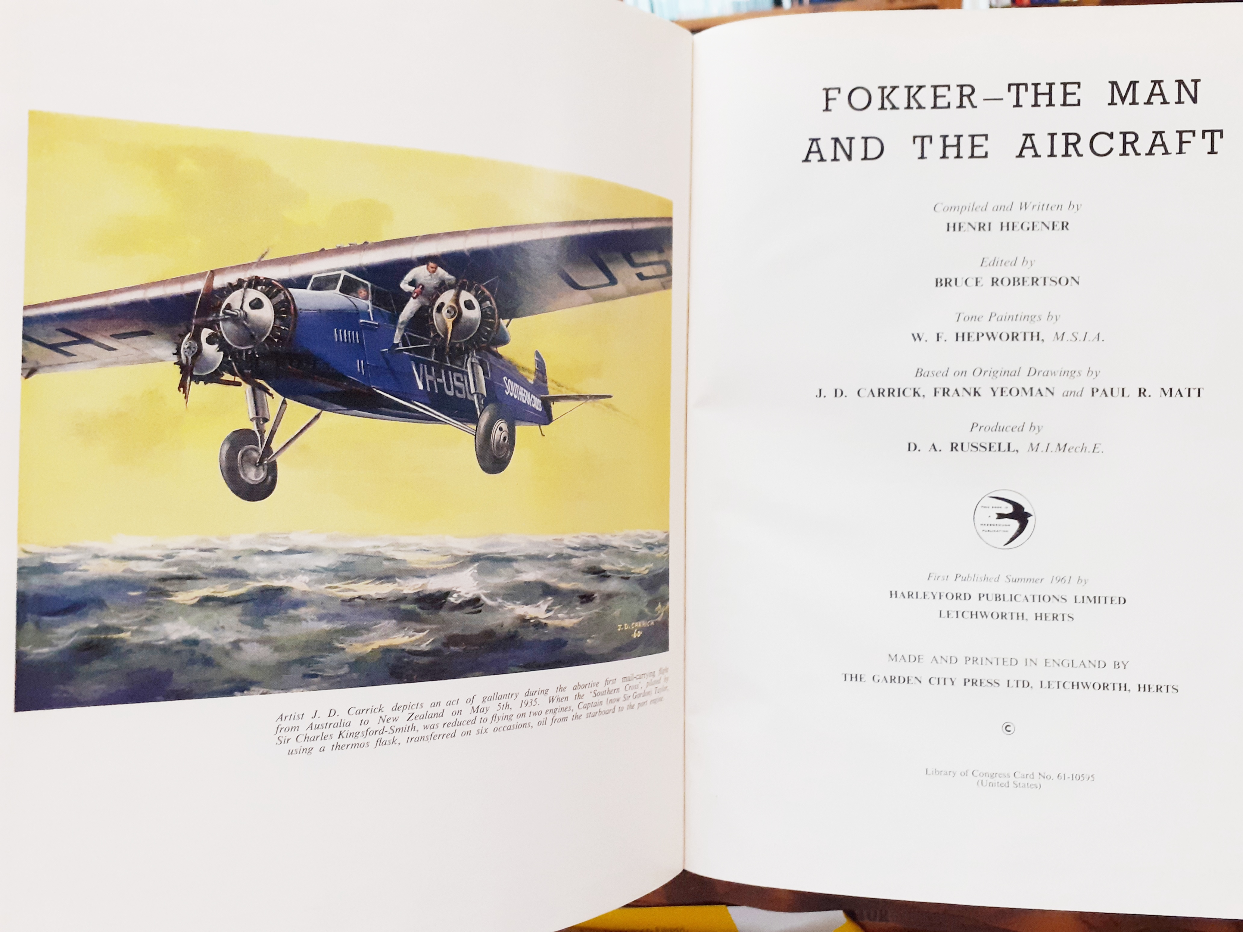 FOKKER-THE MAN AND THE AIRCRAFT.