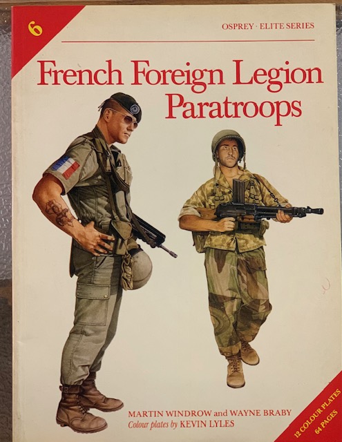 FRENCH FOREIGN LEGION PARATROOPS.