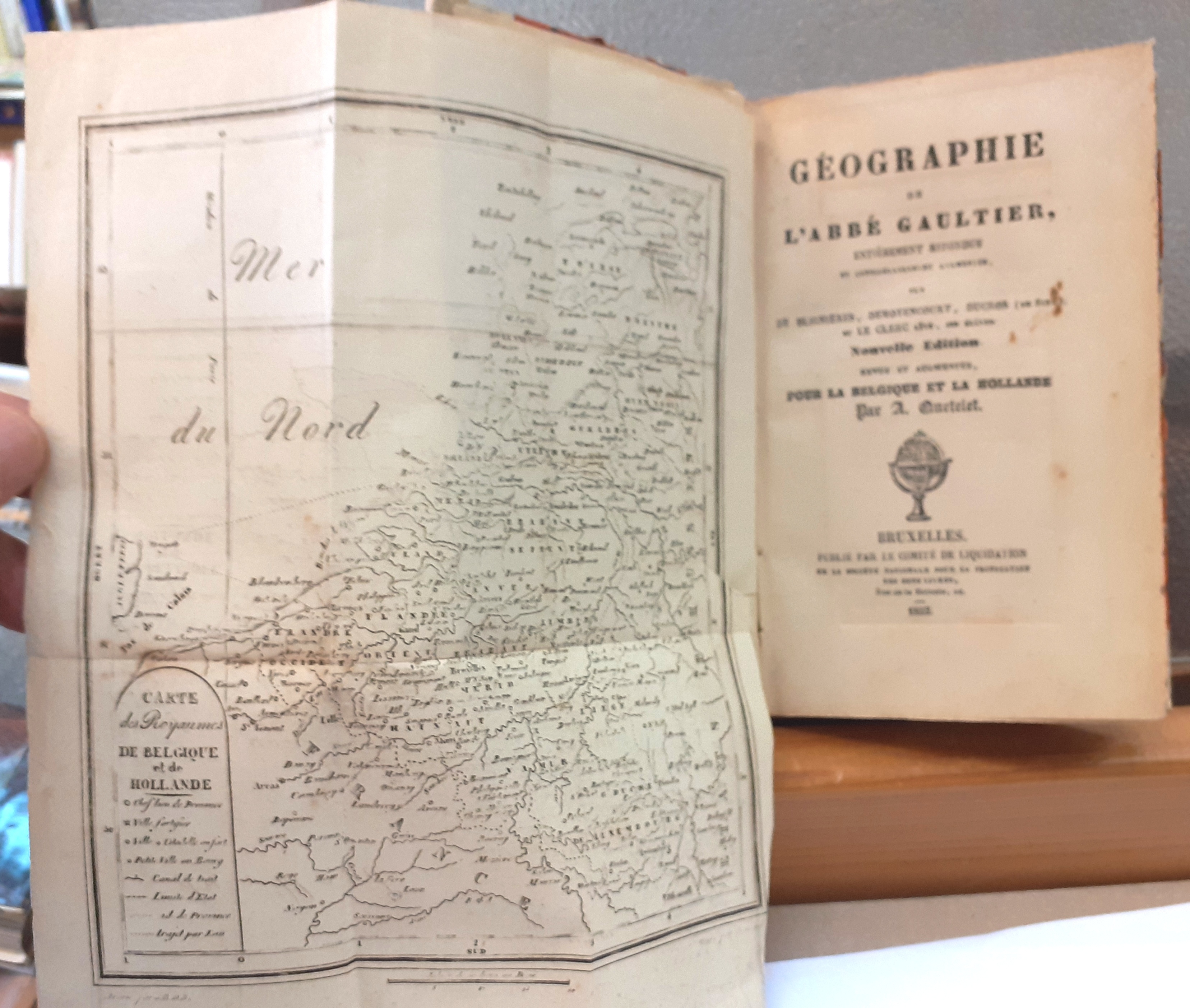 GEOGRAPHIE DE L'ABBE' GAULTIERS, ENTIERMENT REFONDUE ET CONSIDERABLEMENT AUGMENTEE, PAR …