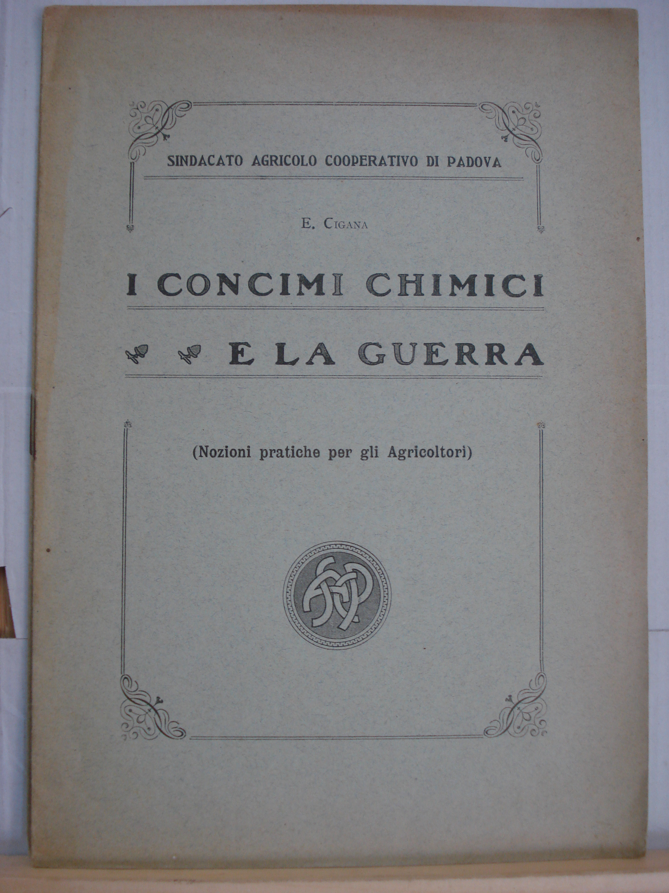 I CONCIMI CHIMICI E LA GUERRA (Nozioni pratiche per gli …