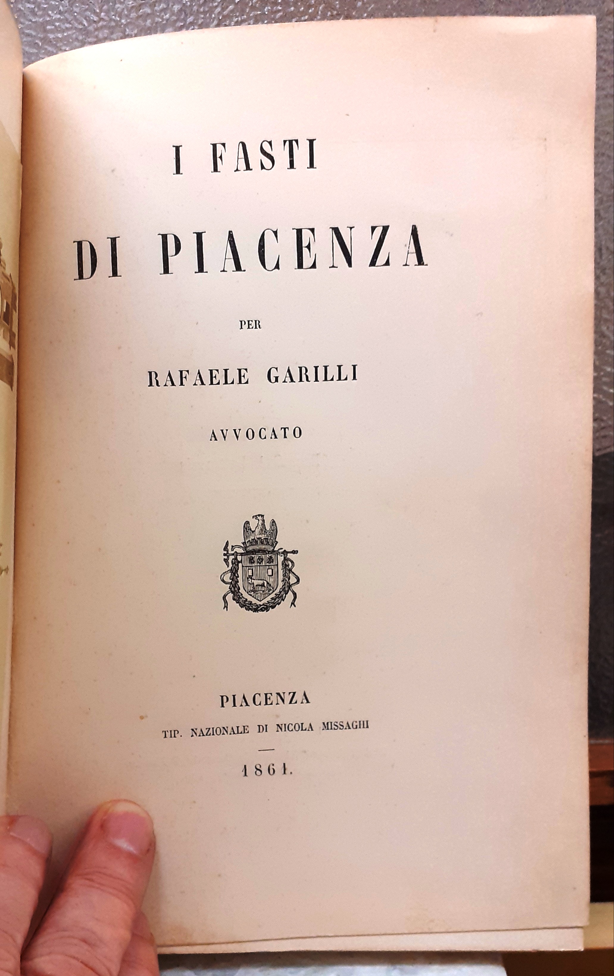 I FASTI DI PIACENZA.