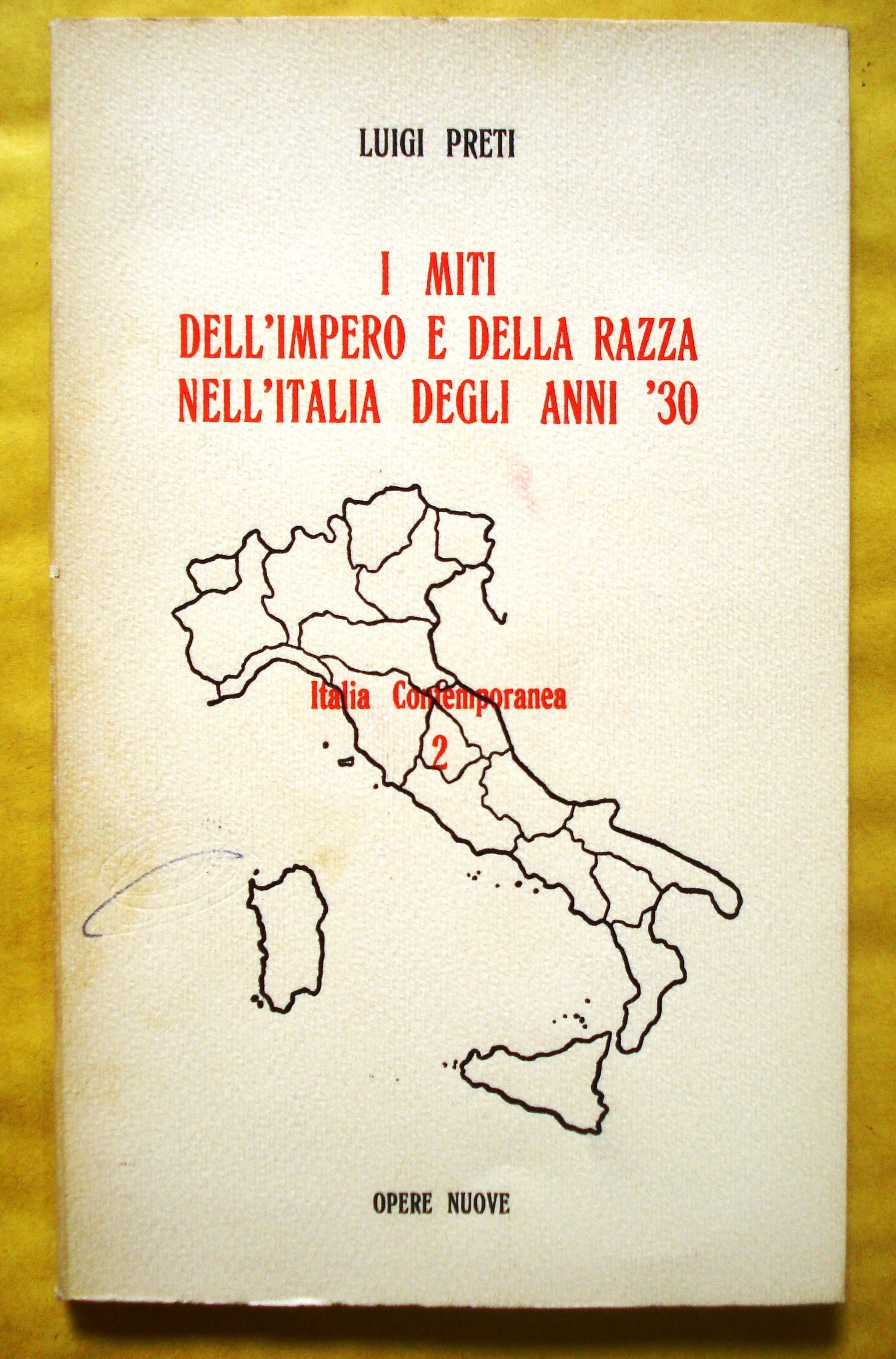 I MITI DELL'IMPERO E DELLA RAZZA NELL'ITALIA DEGLI ANNI '30.