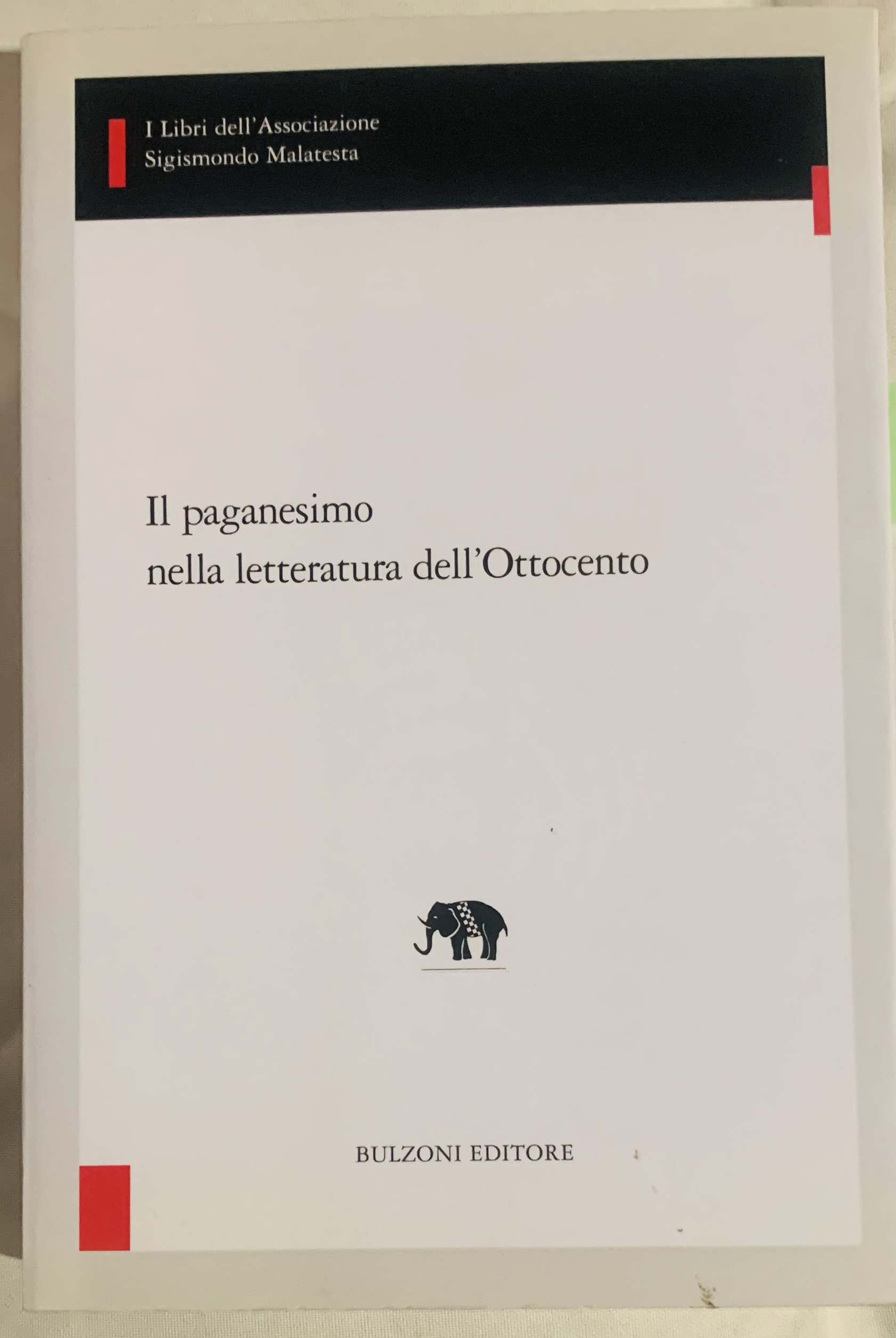 IL PAGANESIMO NELLA LETTERATURA DELL'OTTOCENTO.