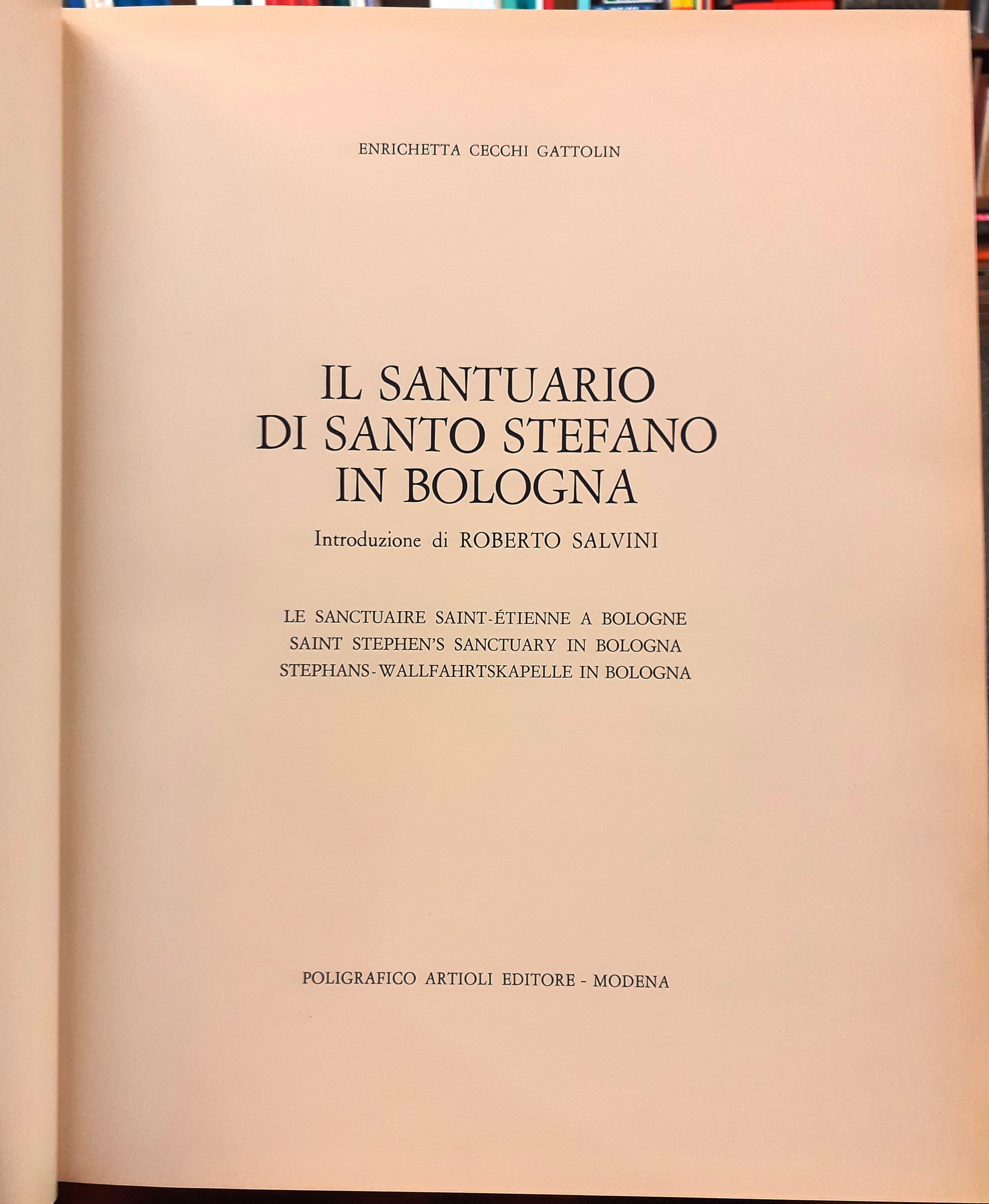 IL SANTUARIO DI SANTO STEFANO IN BOLOGNA.