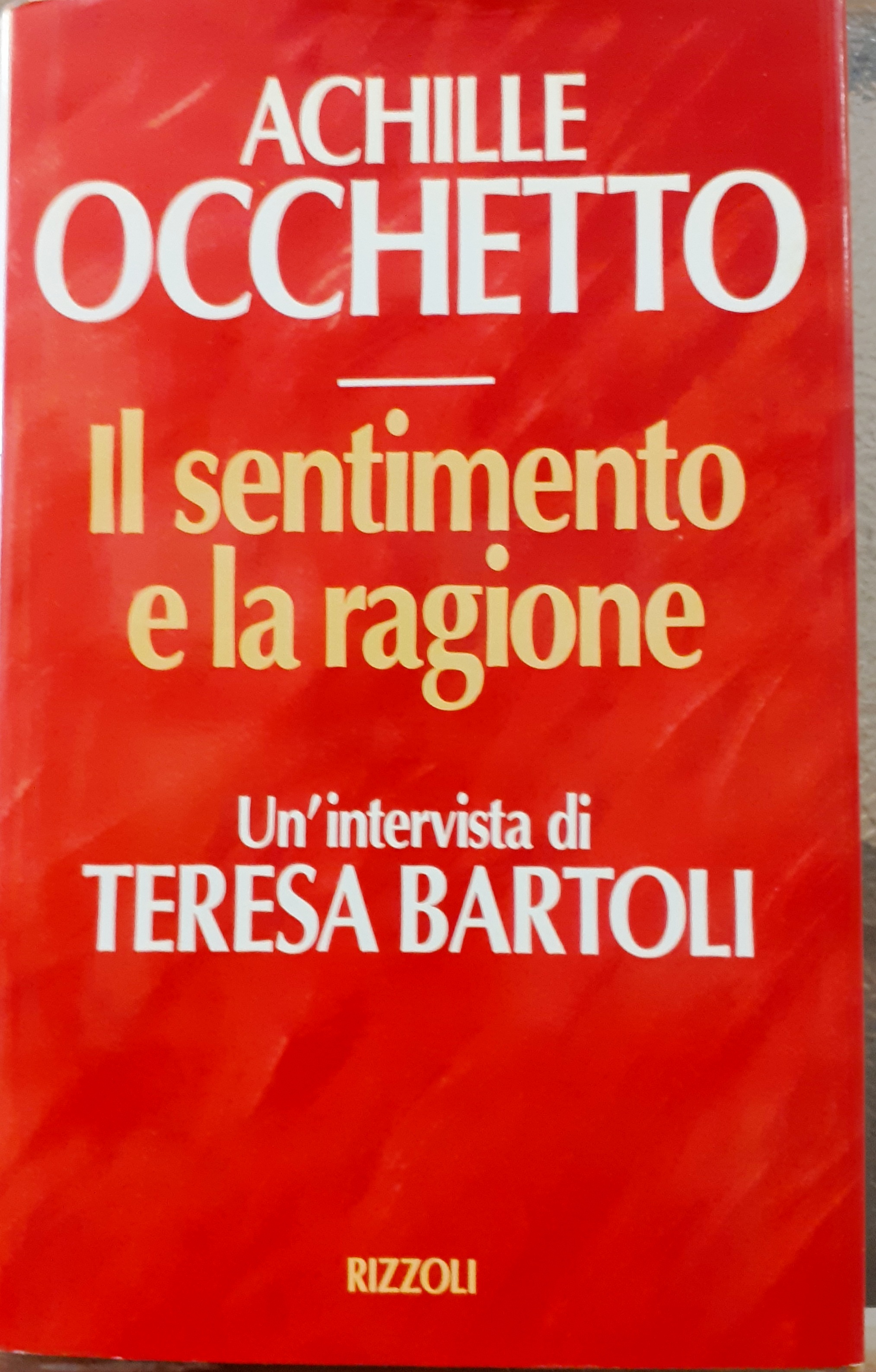 IL SENTIMENTO E LA RAGIONE; UN INTERVISTA di TERESA BARTOLI.