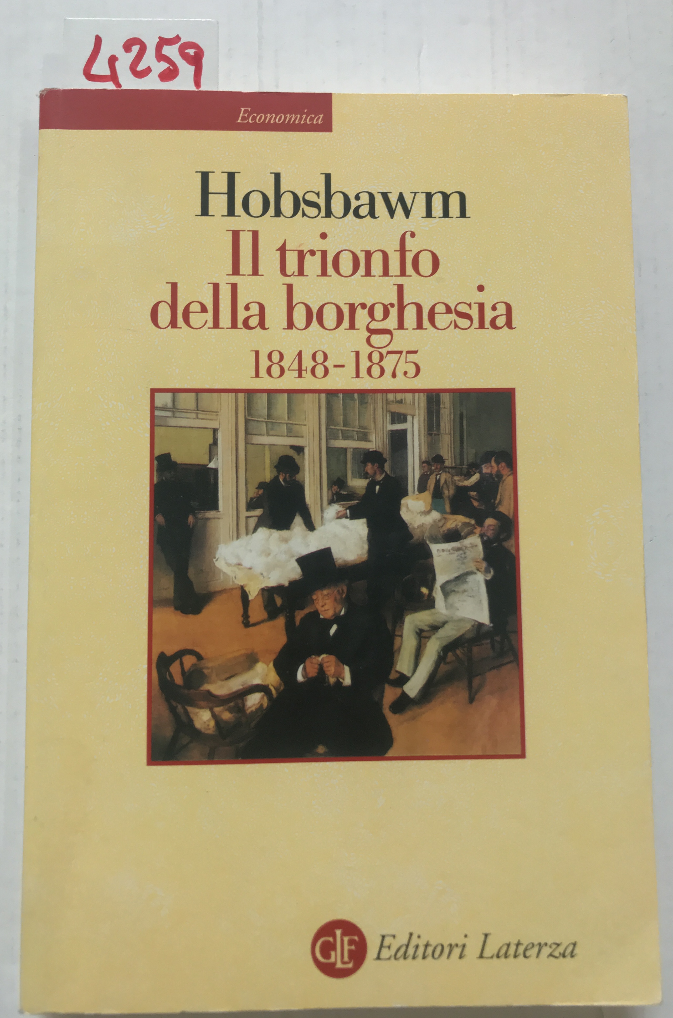 IL TRIONFO DELLA BORGHESIA 1848-1875.
