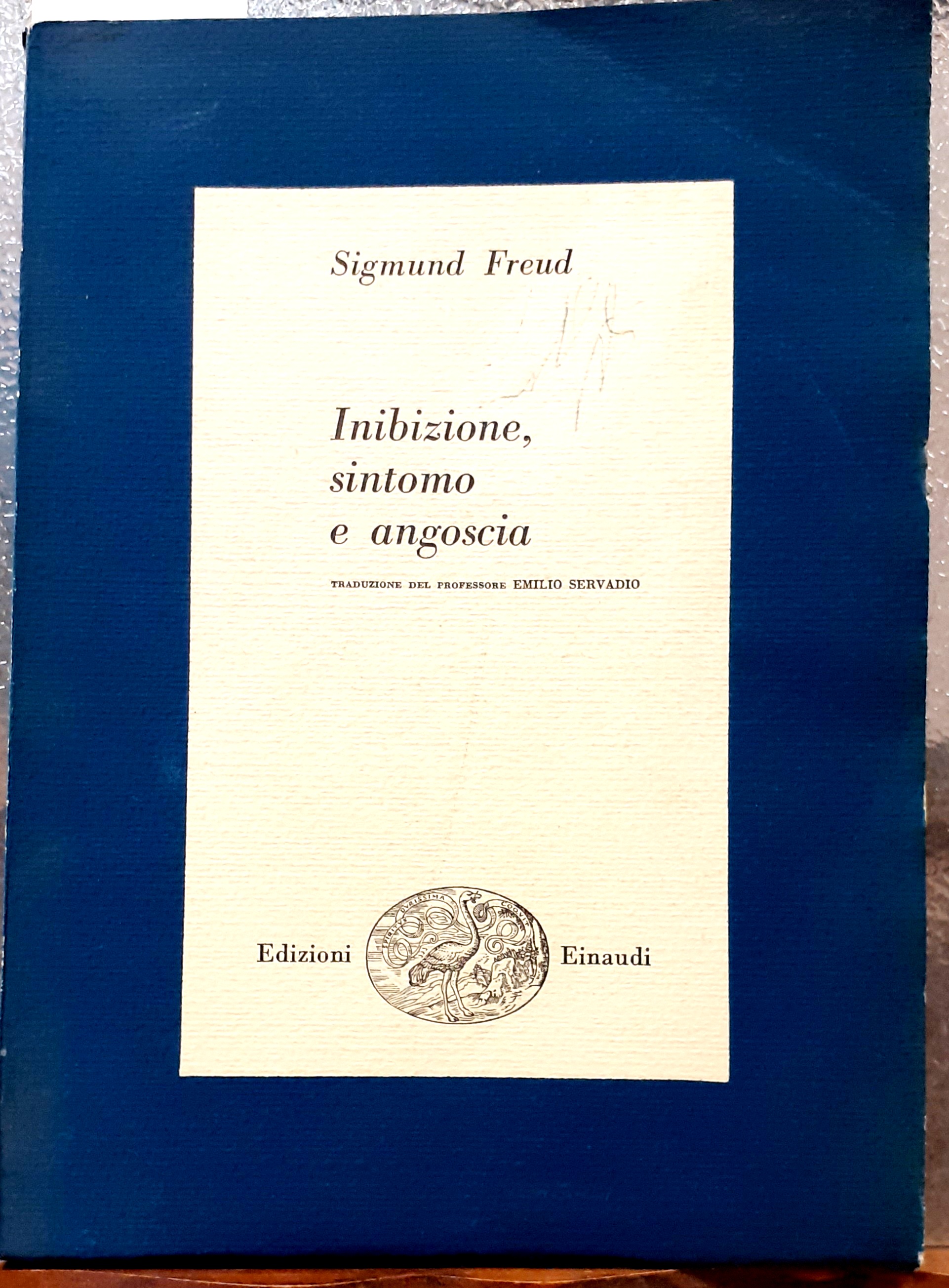 INIBIZIONE, SINTOMO E ANGOSCIA.