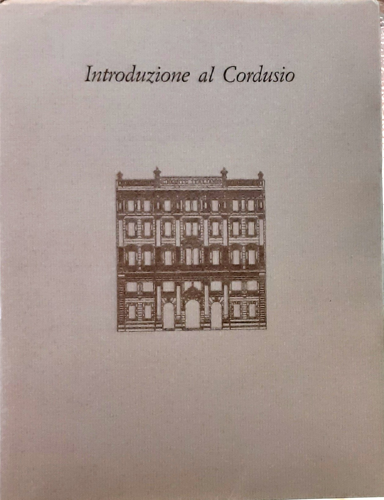 INTRODUZIONE AL CORDUSIO.