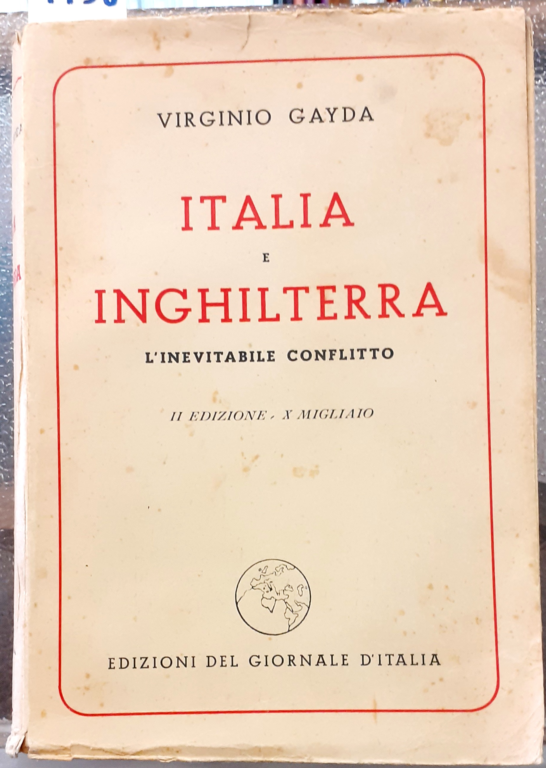 ITALIA E INGHILTERRA: L'INEVITABILE CONFLITTO.