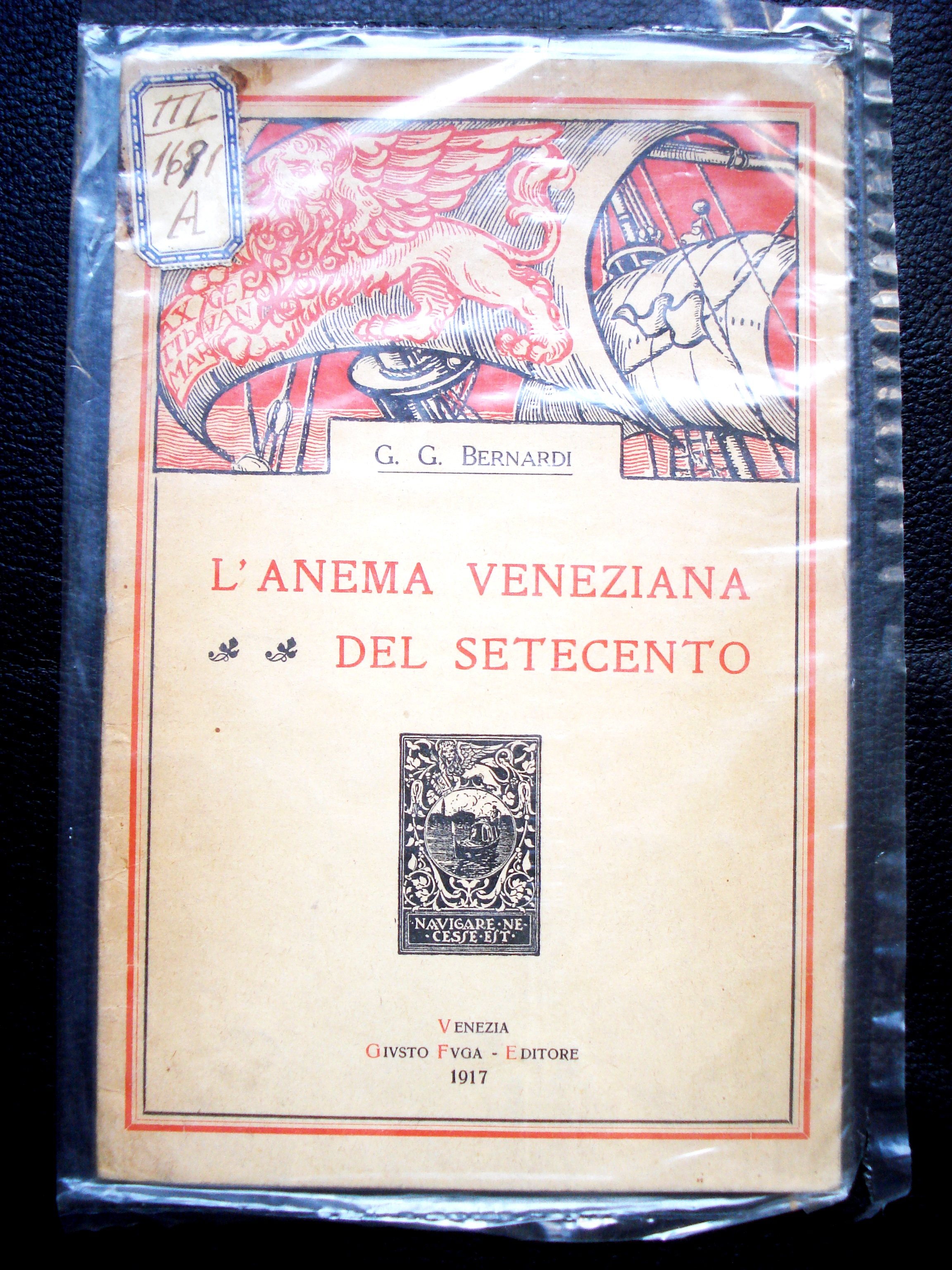 L'ANEMA VENEZIANA DEL SETECENTO.