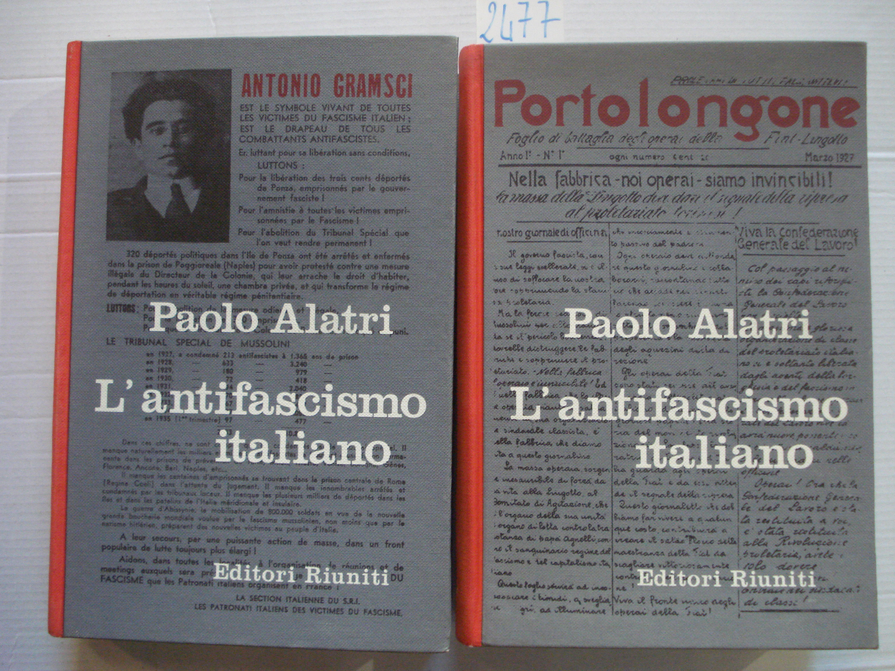 L'ANTIFASCISMO ITALIANO.