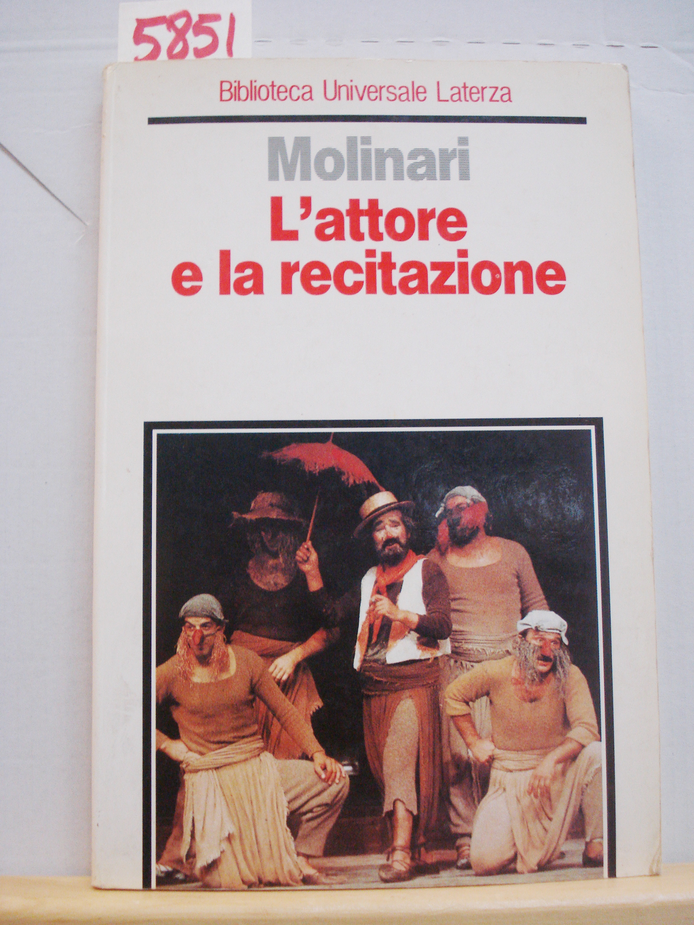 L'ATTORE E LA RECITAZIONE.