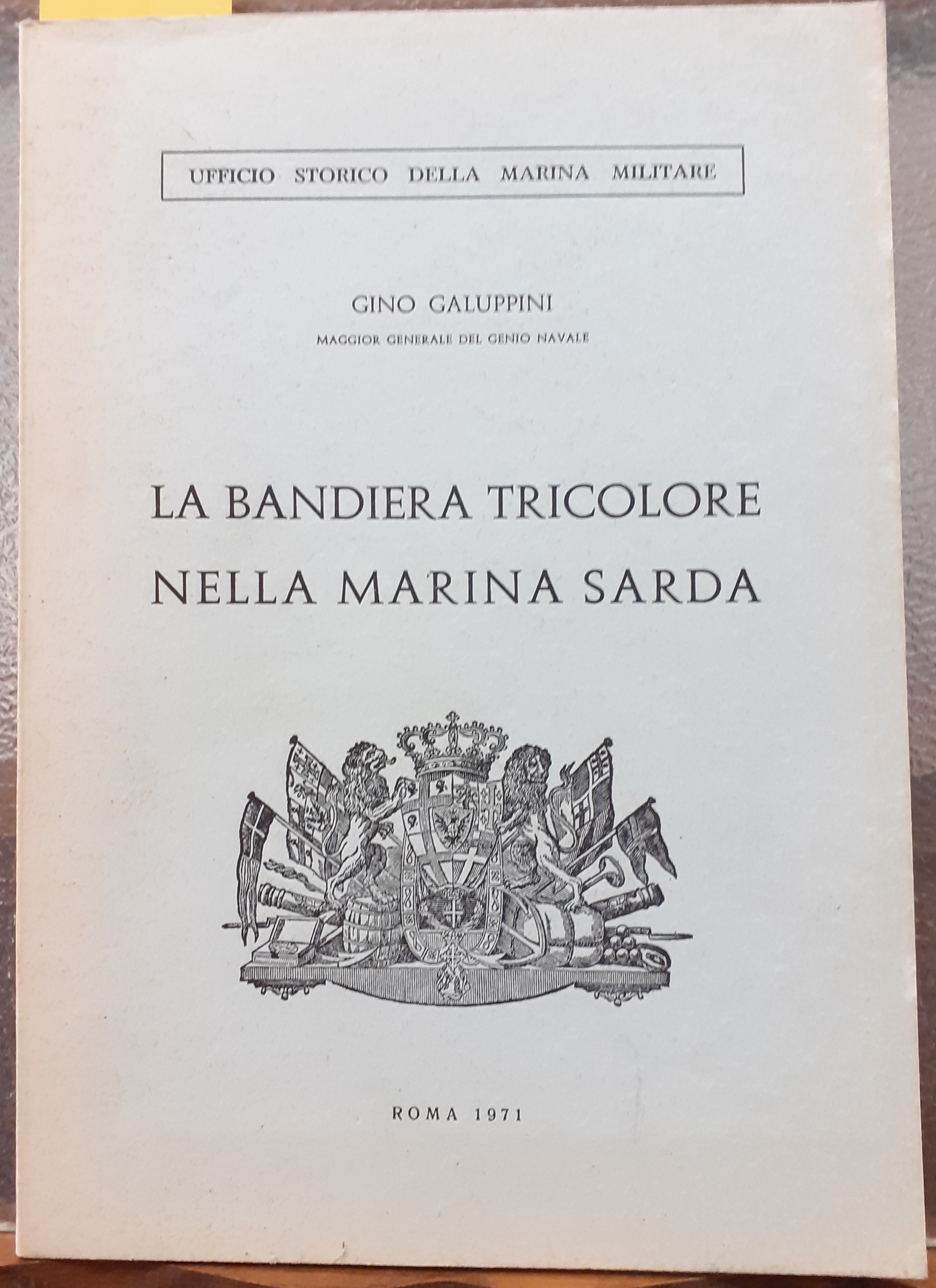 LA BANDIERA TRICOLORE NELLA MARINA SARDA.,