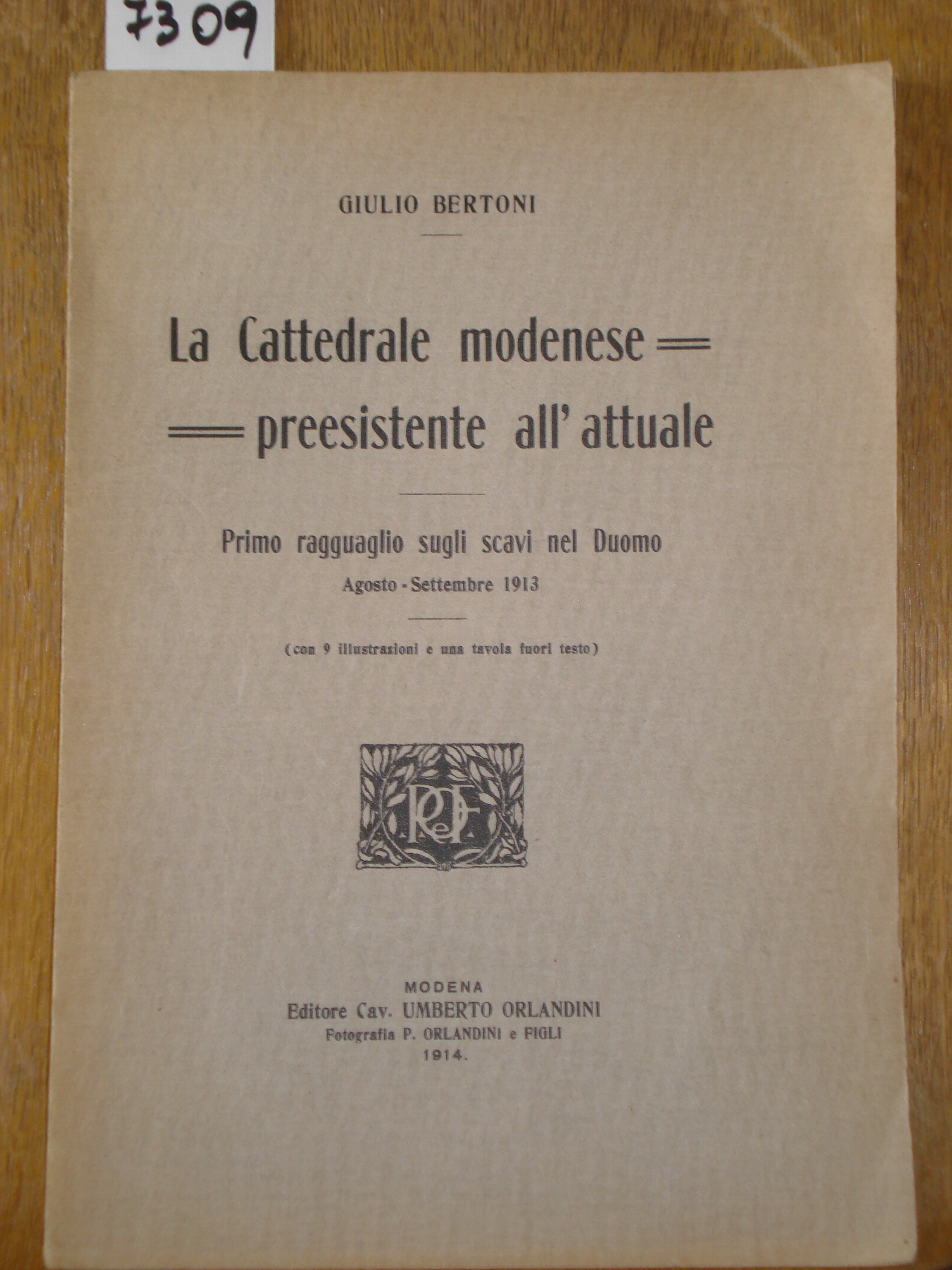 LA CATTEDRALE MODENESE PREESISTENTE ALL'ATTUALE: PRIMO RAGGUAGLIO SUGLI SCAVI NEL …
