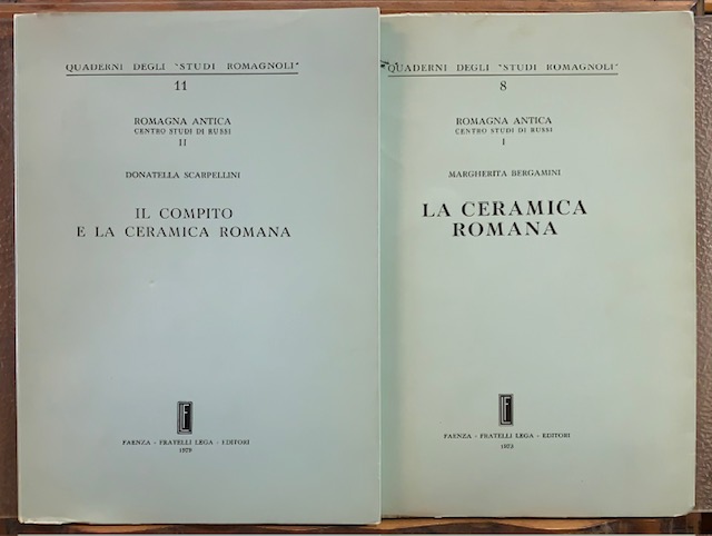 LA CERAMICA ROMANA (1973) - IL COMPITO E LA CERAMICA …