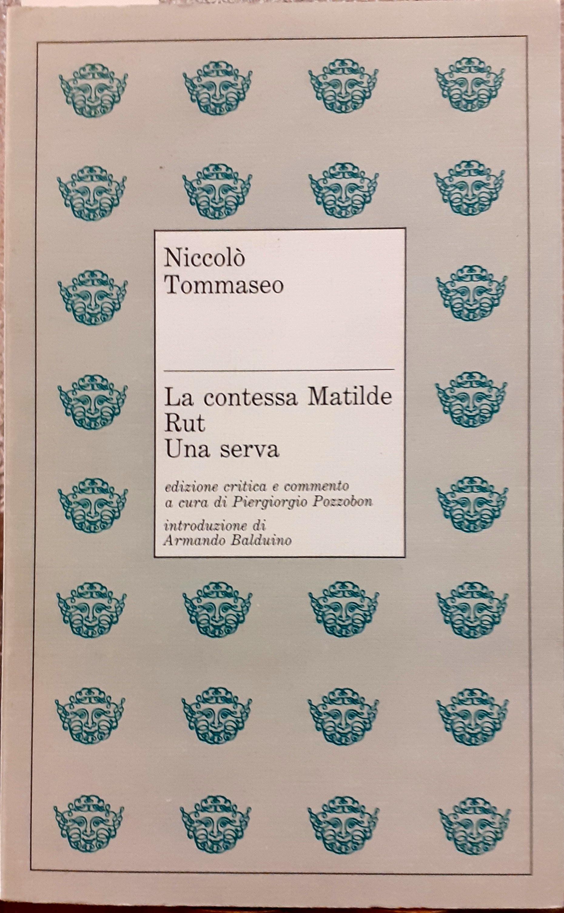 LA CONTESSA MATILDE. RUT. UNA SERVA.