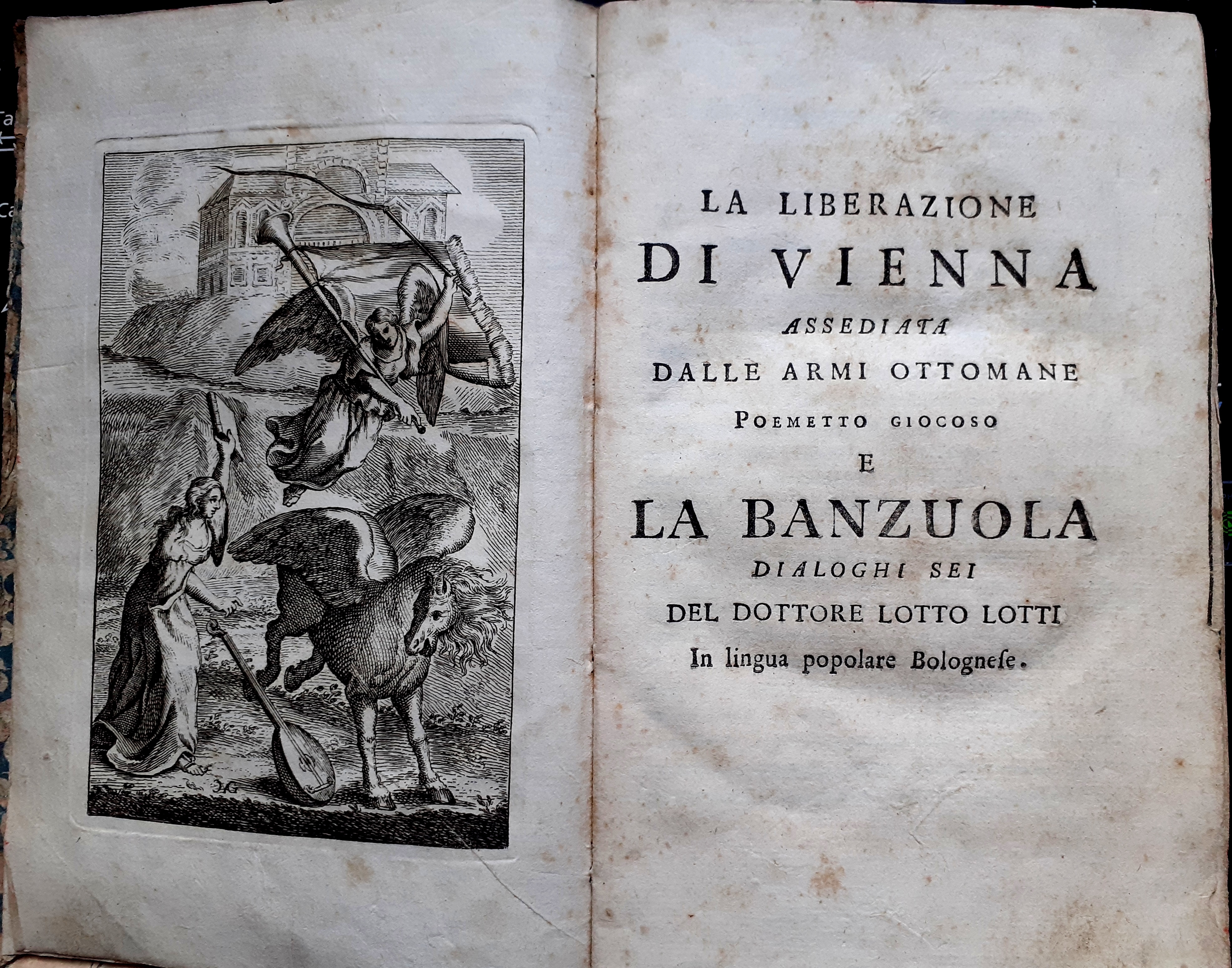 LA LIBERAZIONE DI VIENNA ASSEDIATA DALLE ARMI OTTOMANE. POEMA GIOCOSO …