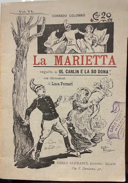 LA MARIETTA AI GIARDIN PUBBLICH - OL RIMORS DOLLA MARIETTA …