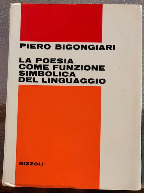 LA POESIA COME FUNZIONE SIMBOLICA DEL LINGUAGGIO.